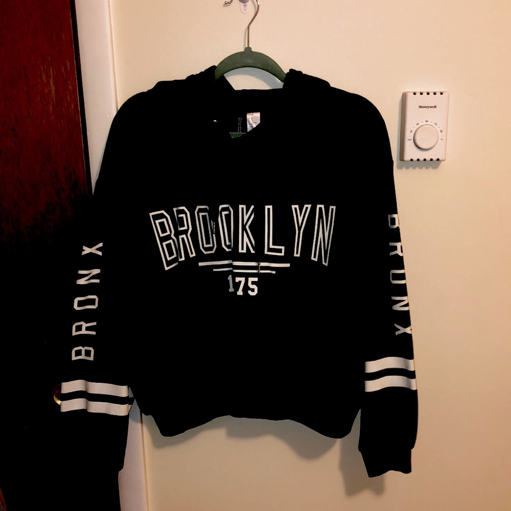 LAST CALL H and M sweatshirt cropped